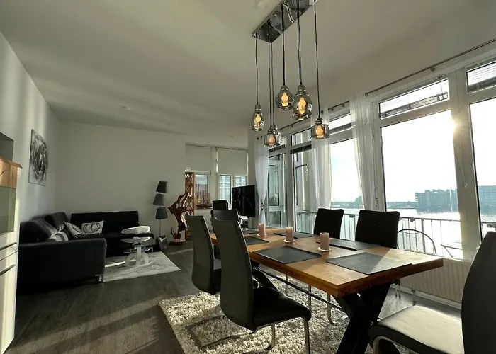 Ferienwohnung Mit Blick Aufs Meer In Wilhelmshaven